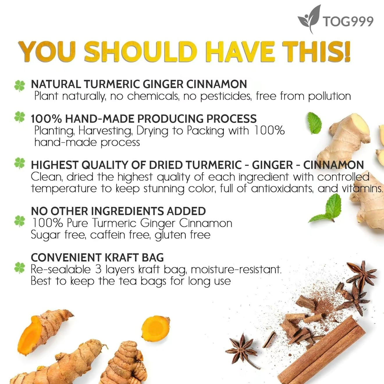 Ginger Turmeric Tea