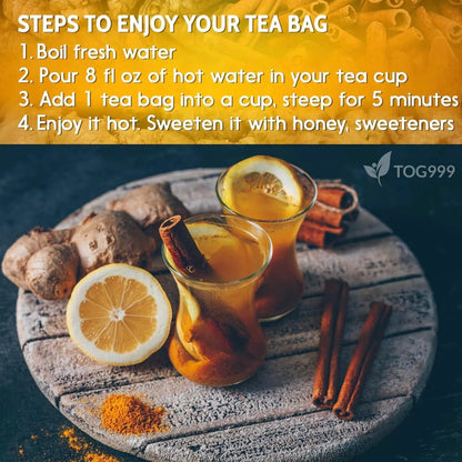Ginger Turmeric Tea